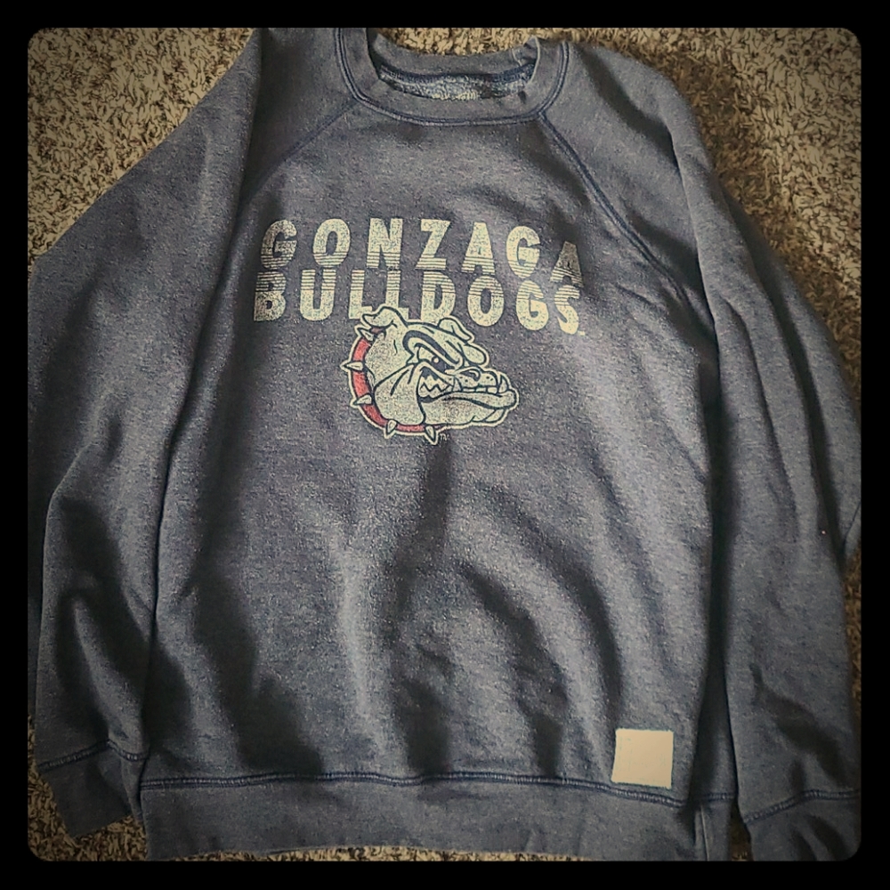 Gonzaga crew neck sweatshirt